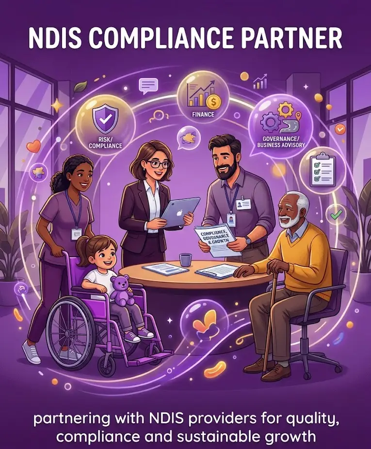 NDIS Compliance Partners badge logo